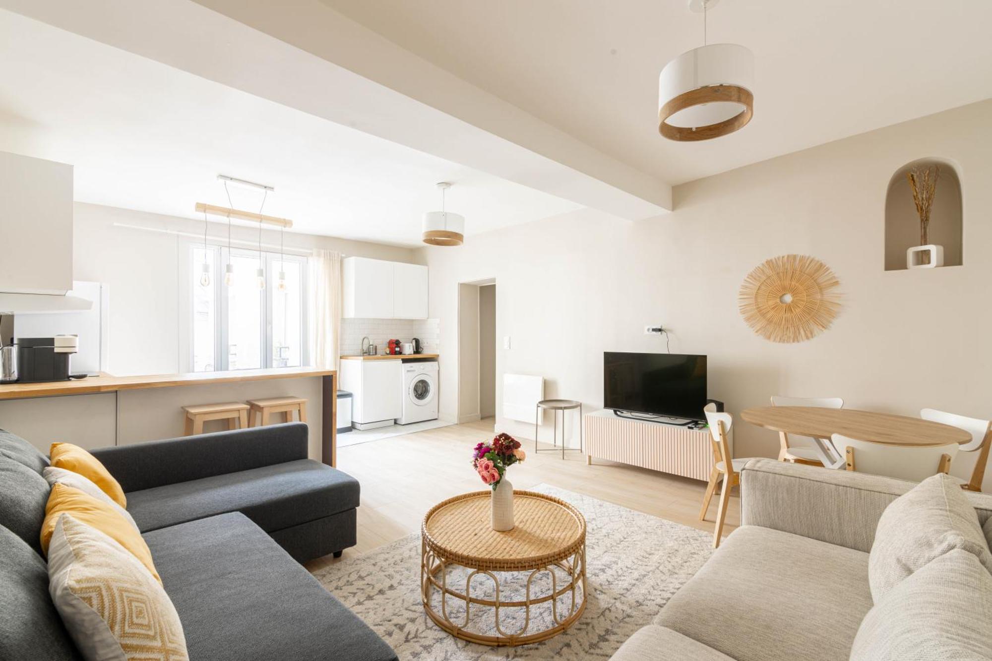 Luxurious 1 Bedroom Quartier De La Bastille Free Netflix Paris Luaran gambar