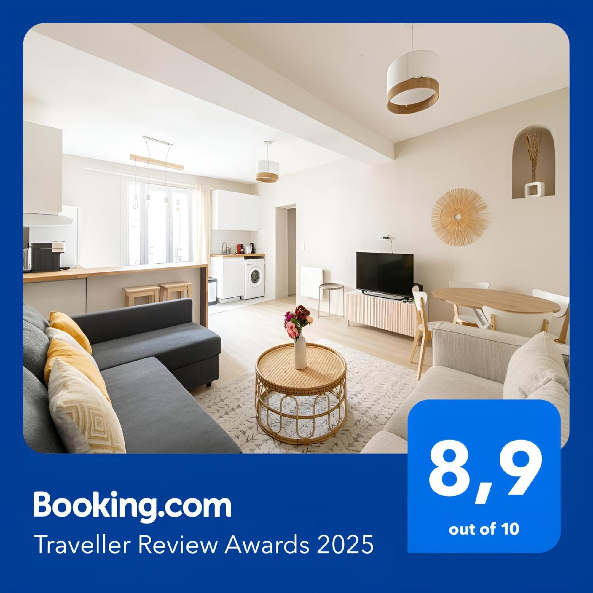 Luxurious 1 Bedroom Quartier De La Bastille Free Netflix Paris Luaran gambar